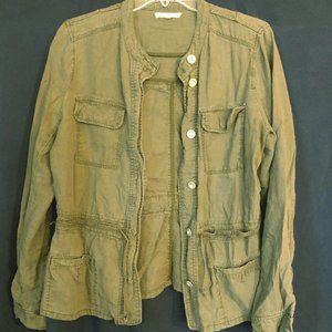 Maurice's Cotton Jacket Drawstring Waist